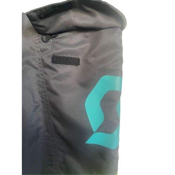 Scott Mens Multicolor Zippered Adjustable Waist Sports Cycling Shorts Medium - Picture 5 of 16
